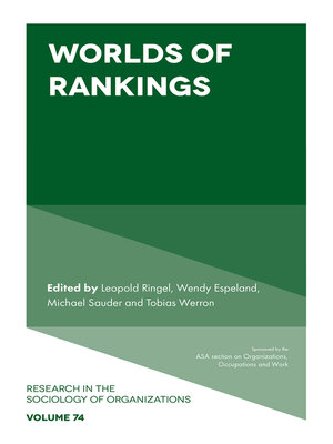 cover image of Worlds of Rankings